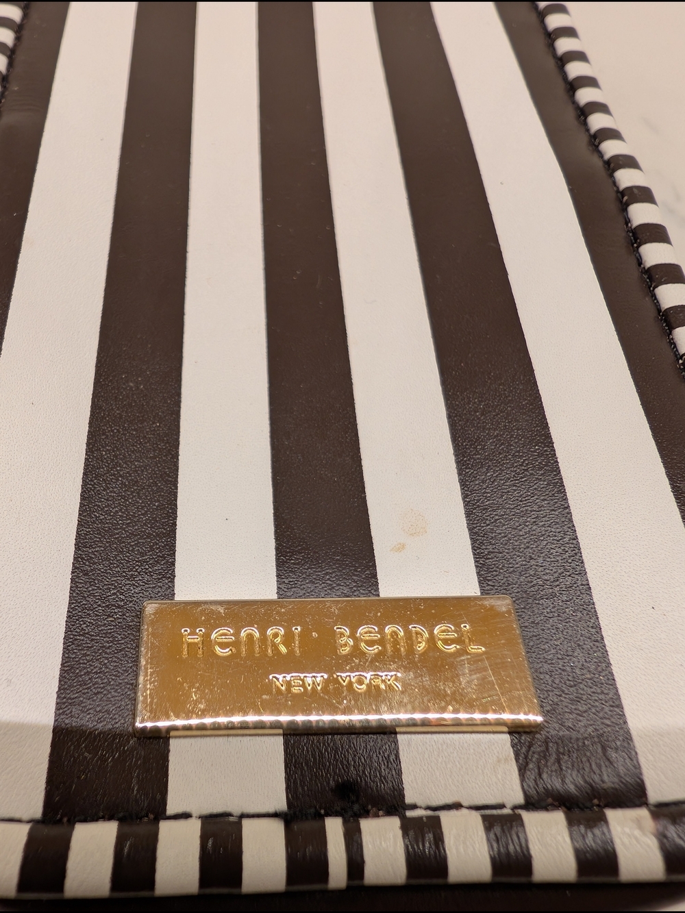 Henri Bendel Striped Wrist Wallet - Picture 2 of 7